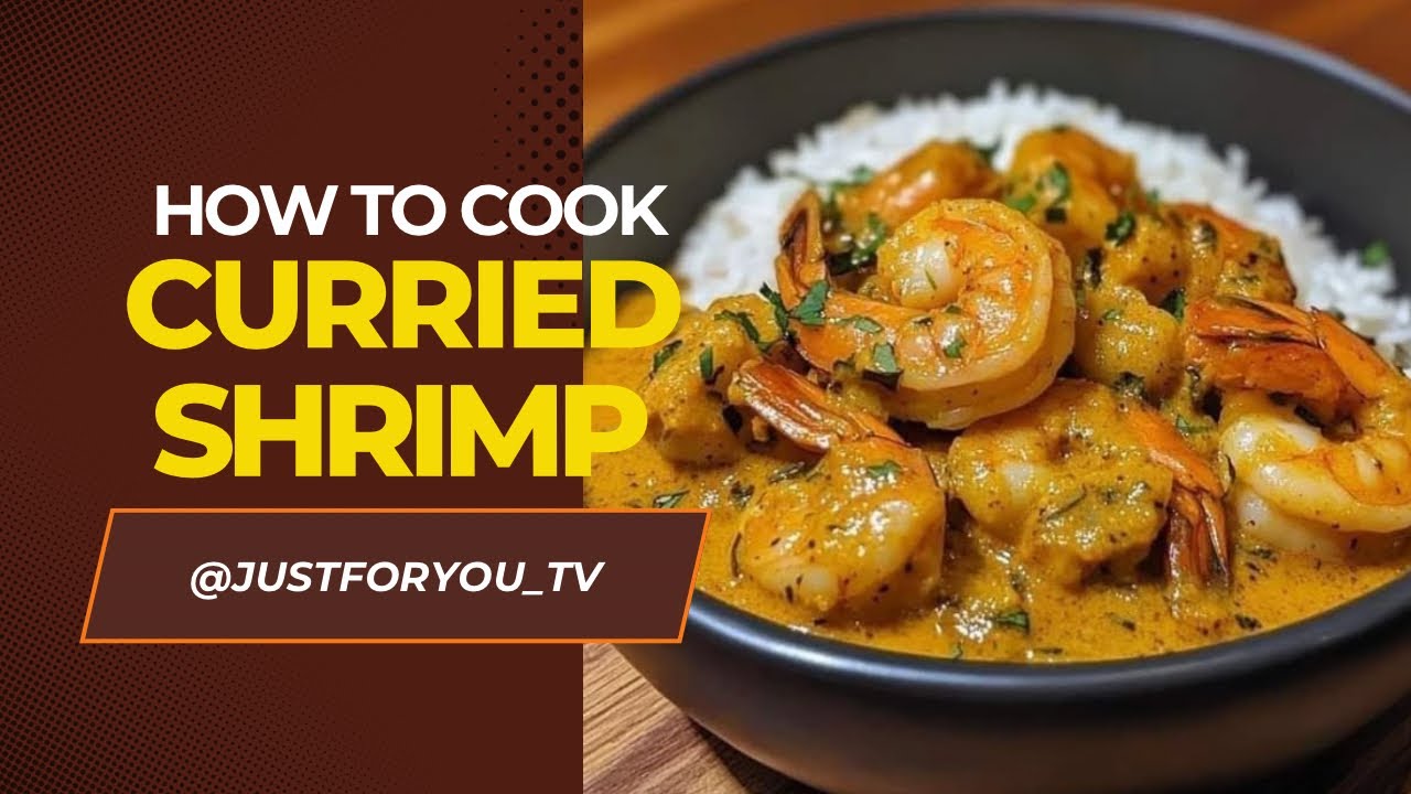 How to Cook Curried Shrimp 🍤 Jamaican Style