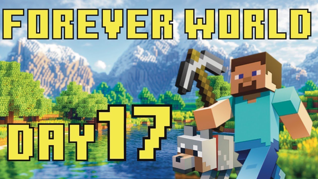 The Nether - Minecraft Forever World - Day 17