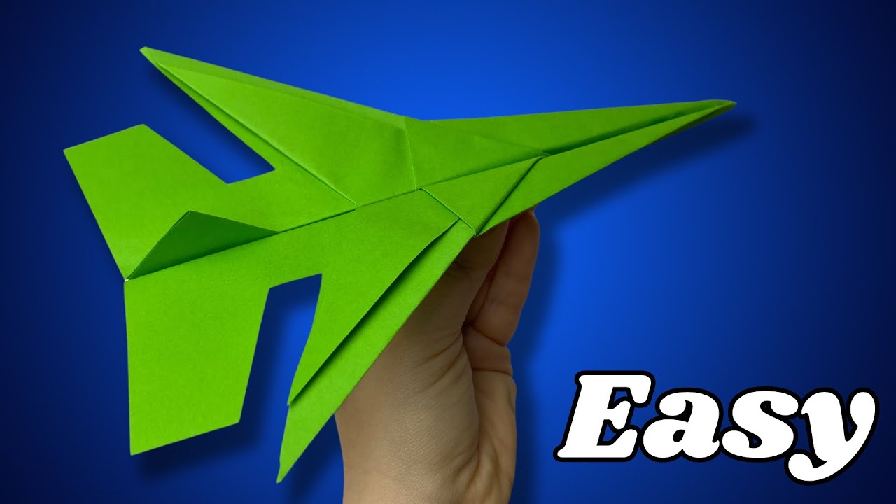 Comment faire un avion en papier | Simple rapide 🛩️