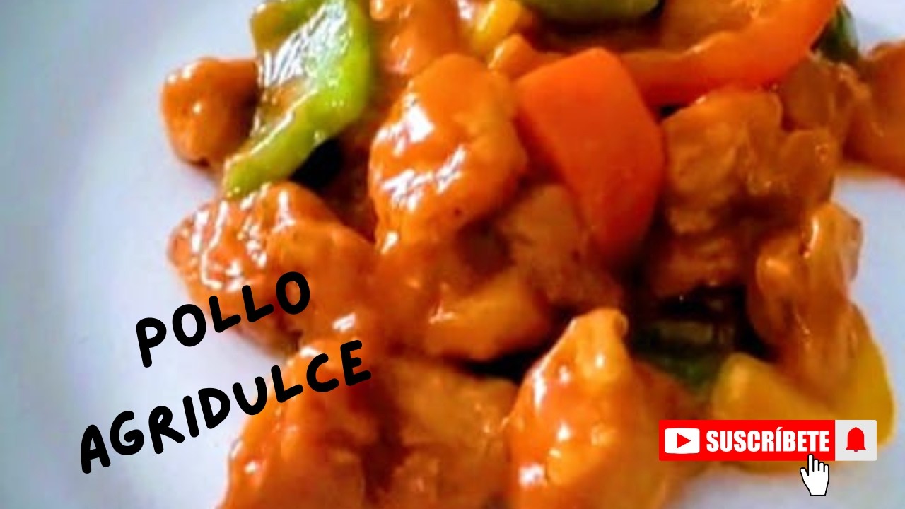 Pollo agridulce 1