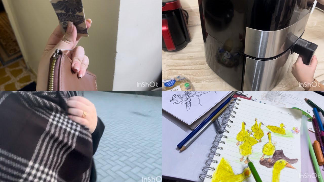 تحدي الخمس الالف شكد صرفت منها وشكد بقه🤣🤎 روتين ممتع #يوميات_ننوس_ننس 