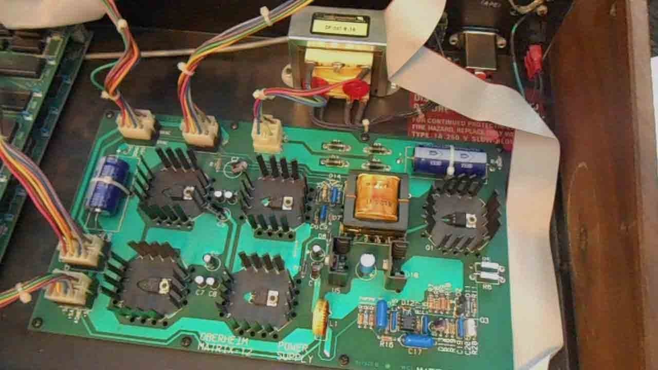 Oberheim Matrix-12 Synthesizer Power Supply Issues RESOLVED