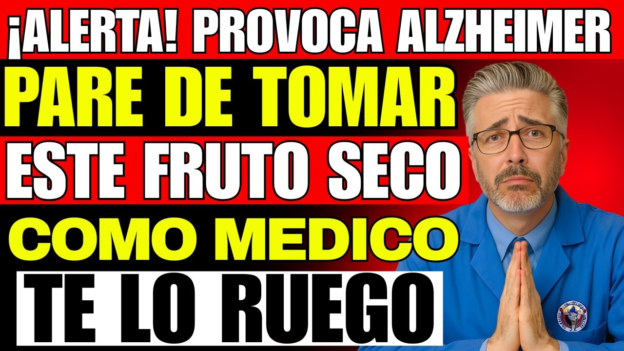 5 Frutos Secos que Dañan la MEMORIA + 5 Protegen contra la DEMENCIA | Dr. Dylan Fernandez
