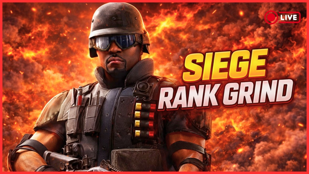 🔴LIVE - Siege - Pushing Rank!!