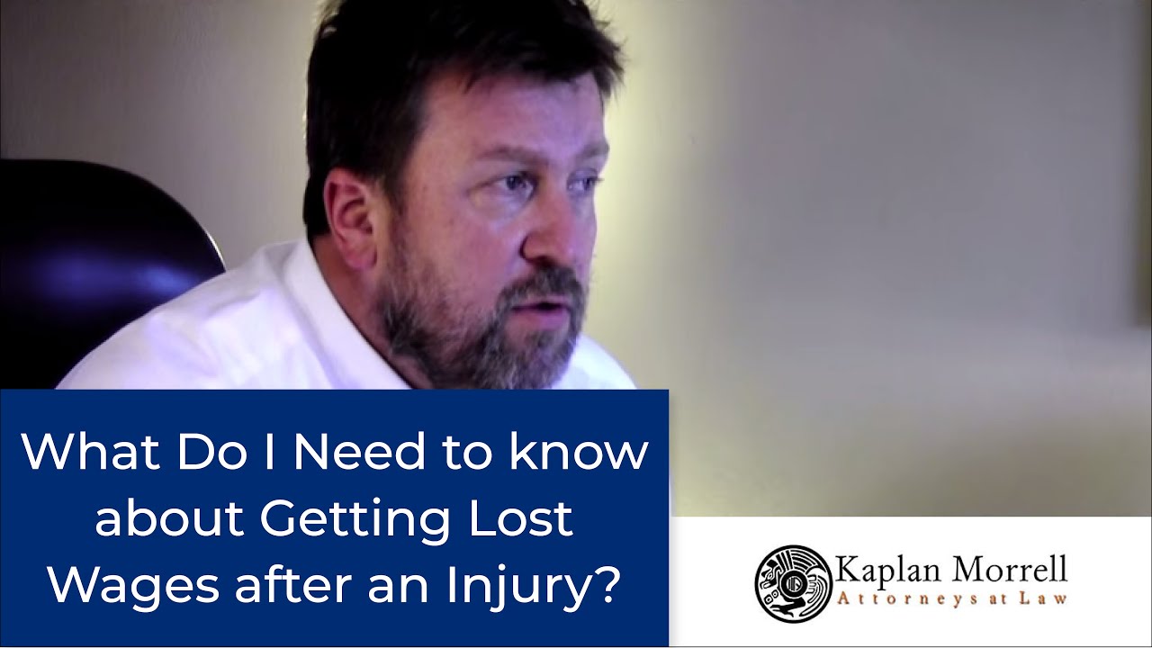Fired after a work injury? Getting lost wages when they blame you.