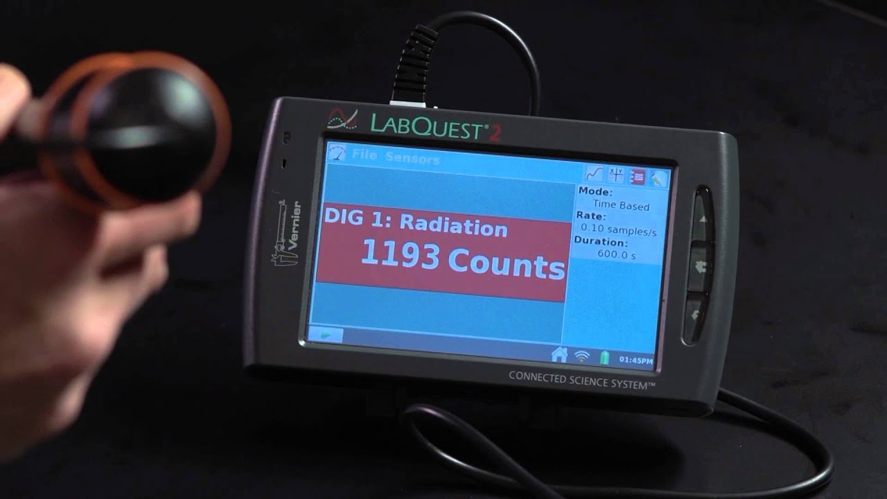 Vernier Radiation Monitor - Tech Tips with Vernier