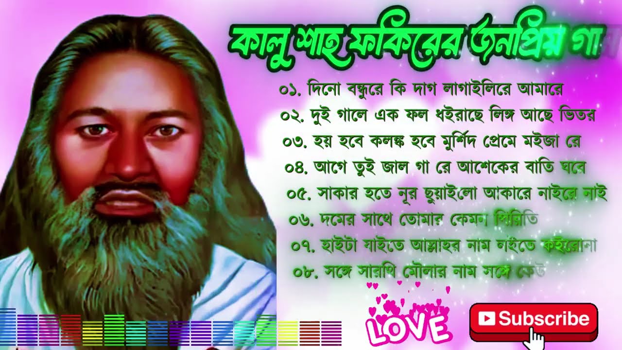 কালু শাহ ফকিরের গান | Kalu shah fakir gaan | Folk song album | best Baul Gaan.