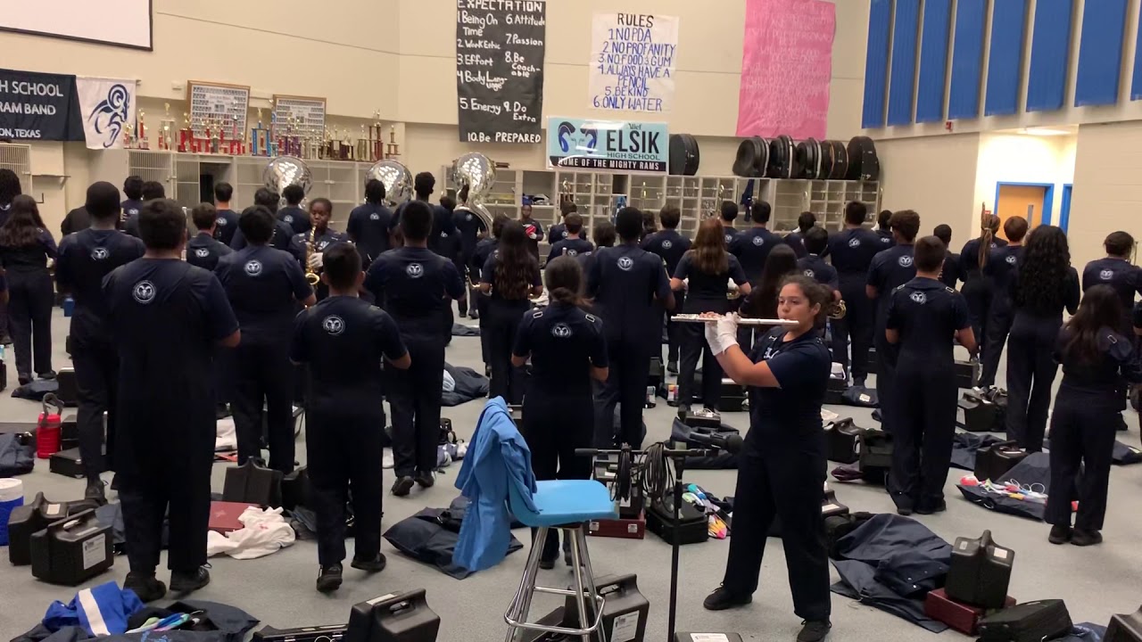 Elsik Band 2019 - Bent Music Rehearsal