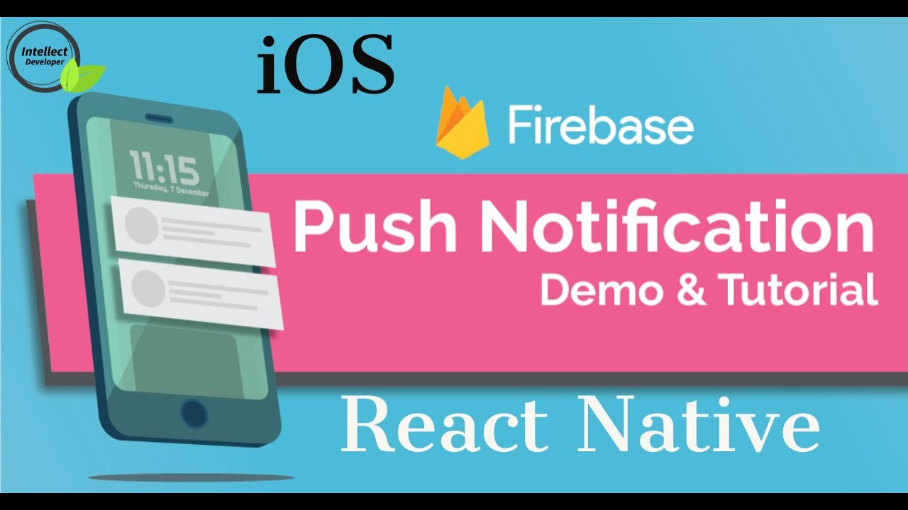 #2 How to implement ios push notification in React Native and generate ios certificate keys, Xcode.
