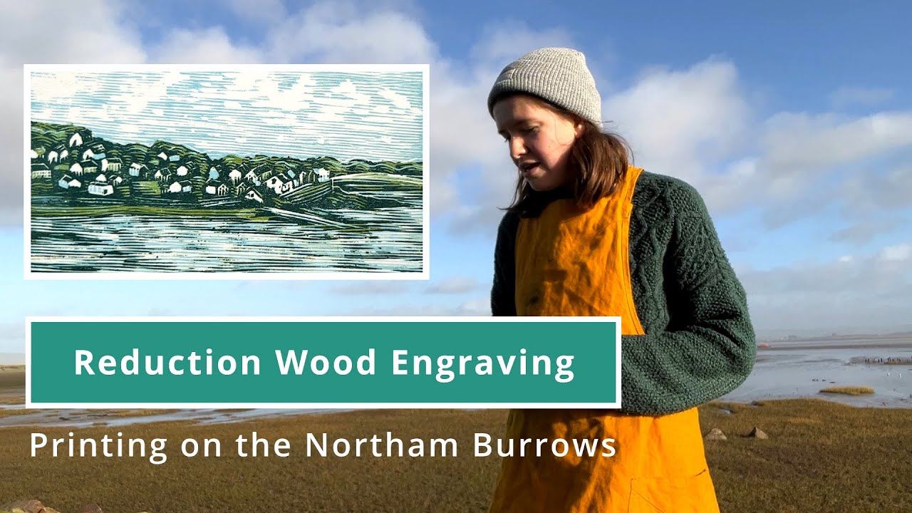 Reduction Wood Engraving, Printing on the Northam Burrows