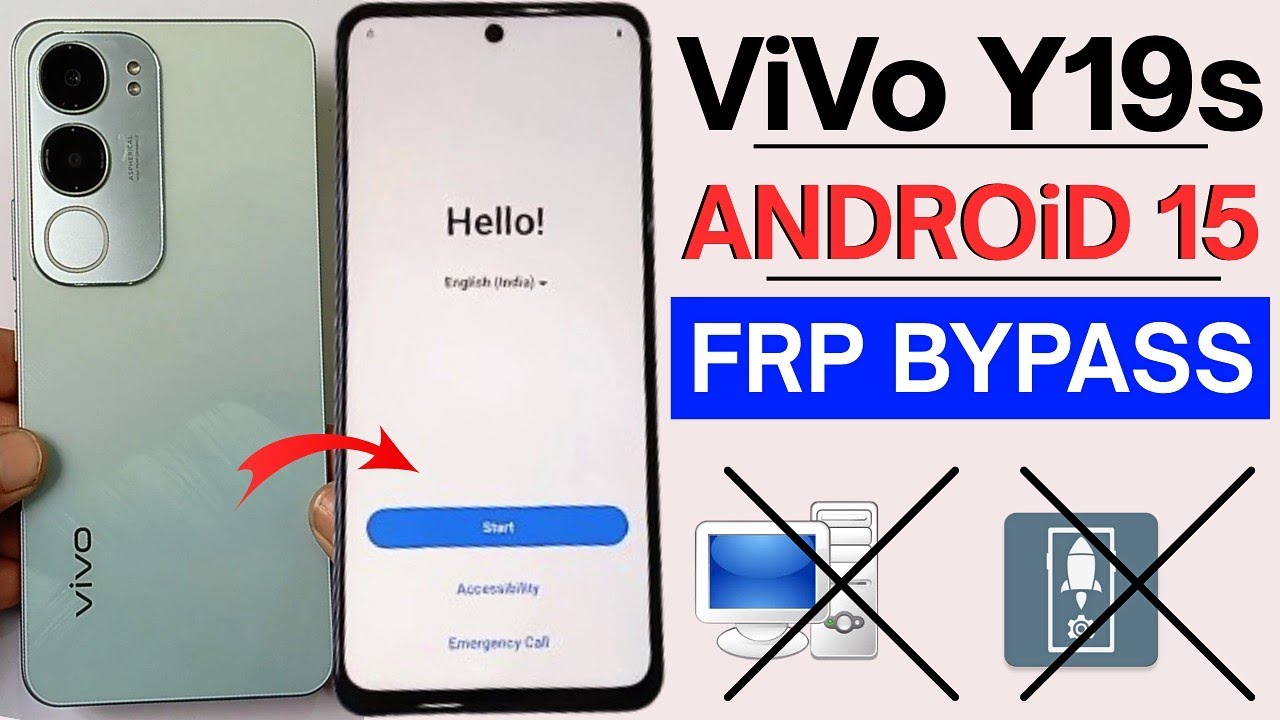 Vivo Y19s (Android 15) Frp Bypass | All Vivo Android 15 Unlock Google Account Lock 2025 Without PC