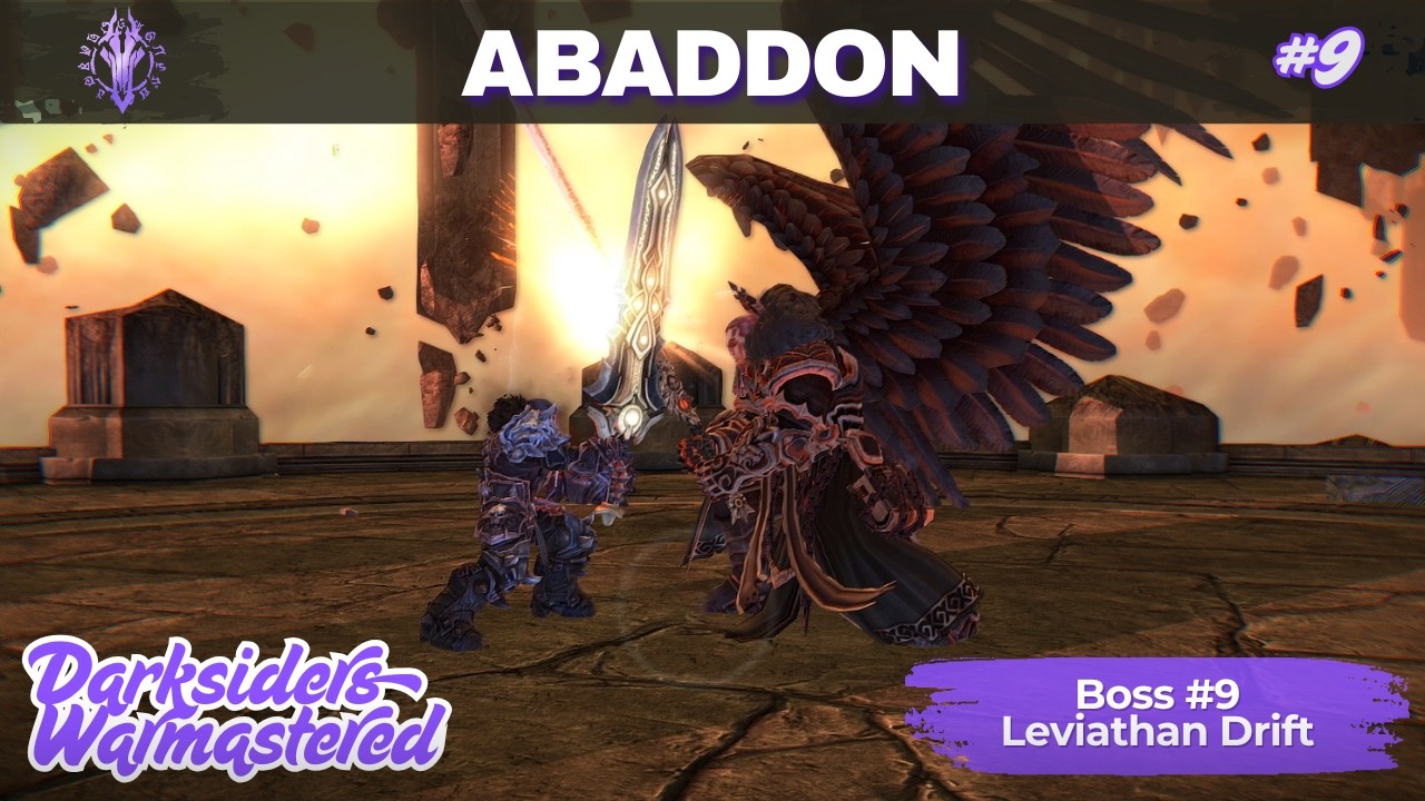 Darksiders - Abaddon Final Boss Fight-9: Leviathan Drift (Apocalyptic) | Full Ending