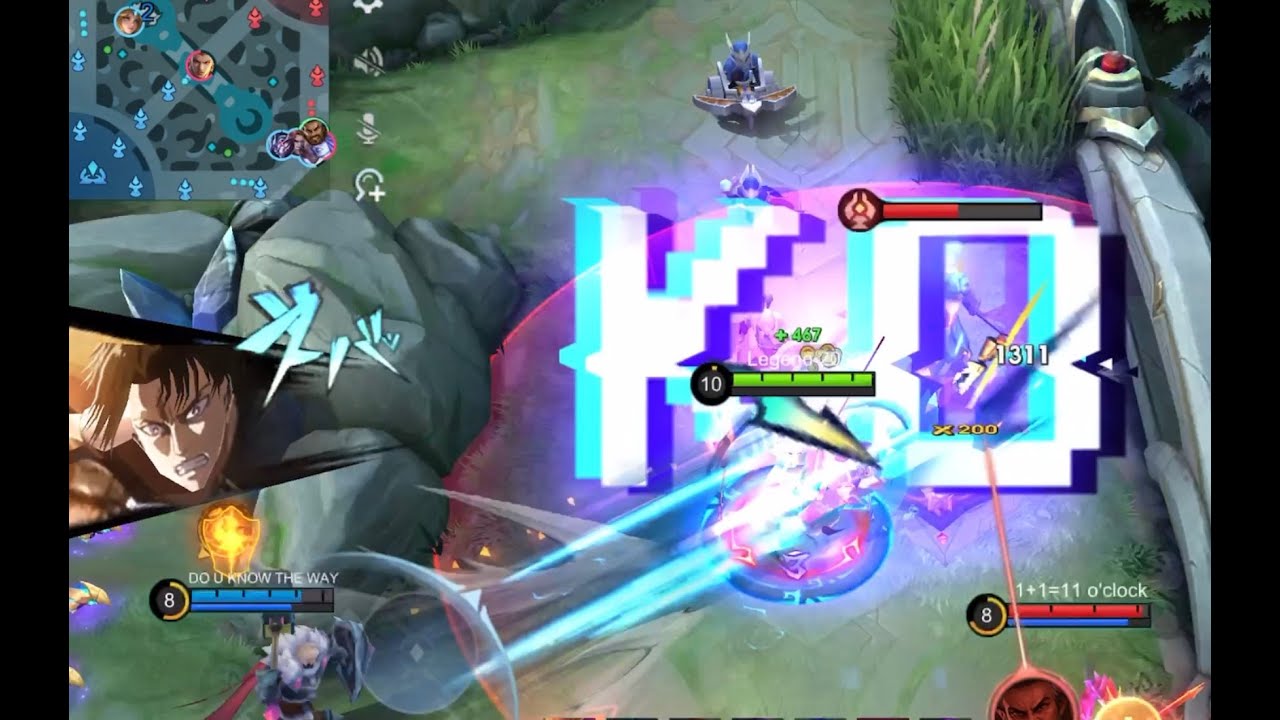 MARTIS LEVI VS YIN EREN 17 KILLS SAVAGE!!! MLBB