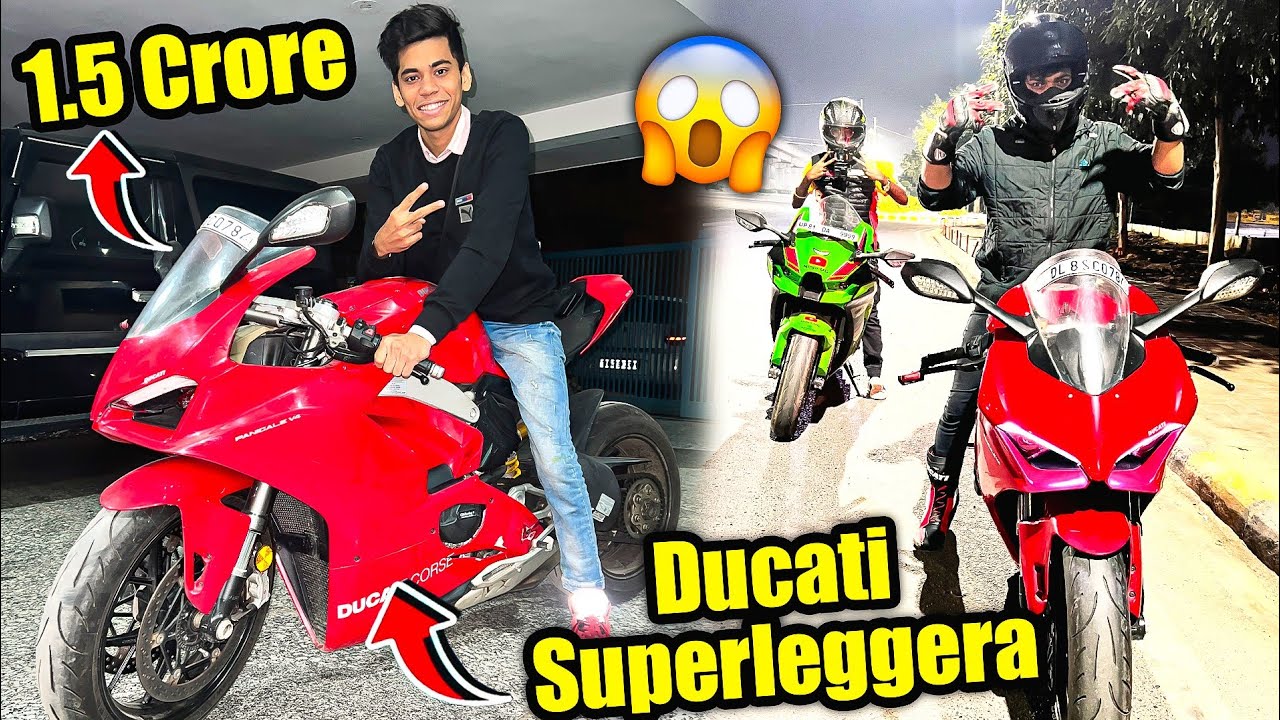 First Time NINJA vs DUCATI😍Riding Fastest Bike of India