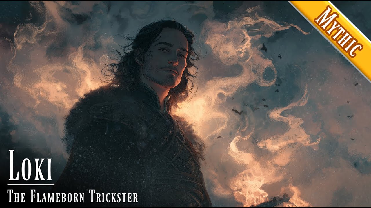 Loki – The Flameborn Trickster | Norse Myth Ambient Fantasy Music
