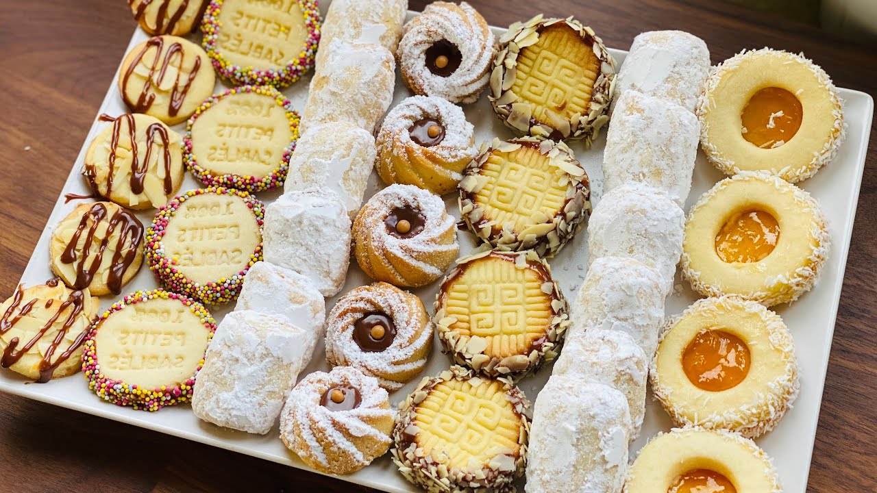 Assortiment de Sablés avec la même Pâte/Biscuits