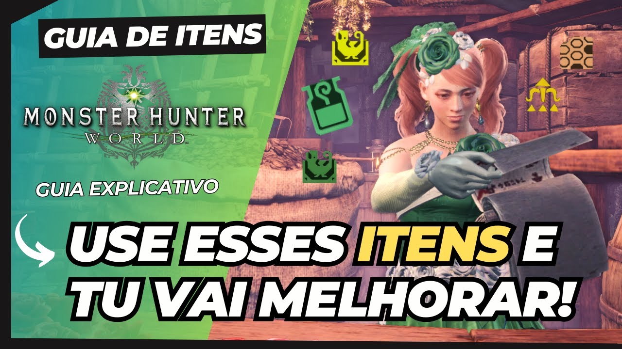 Itens do Monster Hunter World que você PRECISA ter