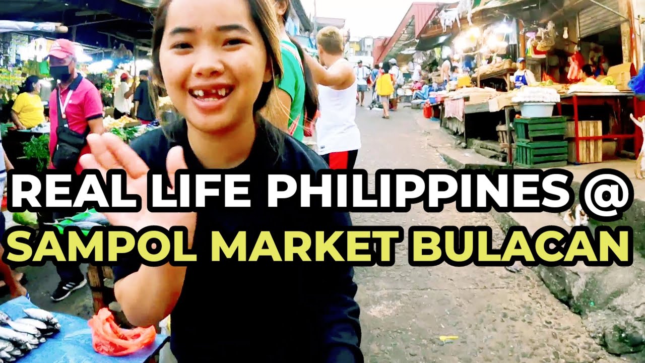 SAMPOL MARKET SAPANG PALAY BULACAN - THE MOST LARGE AND BUSY MARKET I WALKING TOUR #walkingstreet
