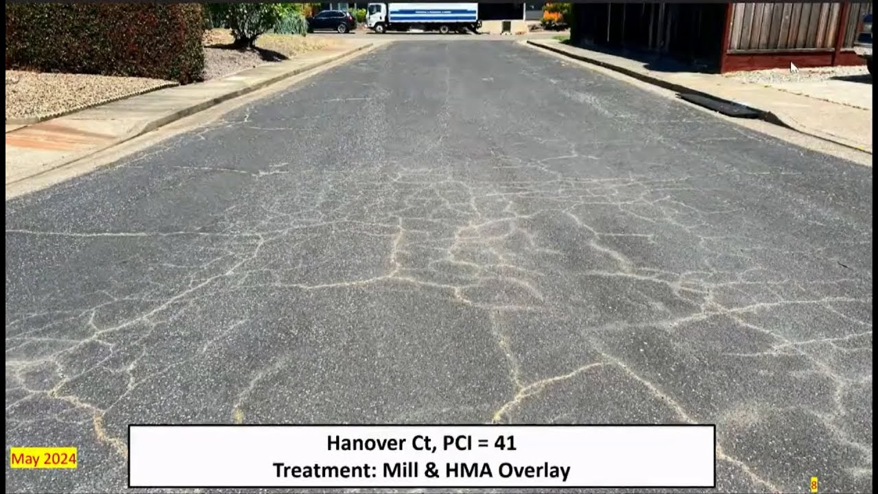 Novato City Council Presentation: Pavement Management Program Update (July 9, 2024)