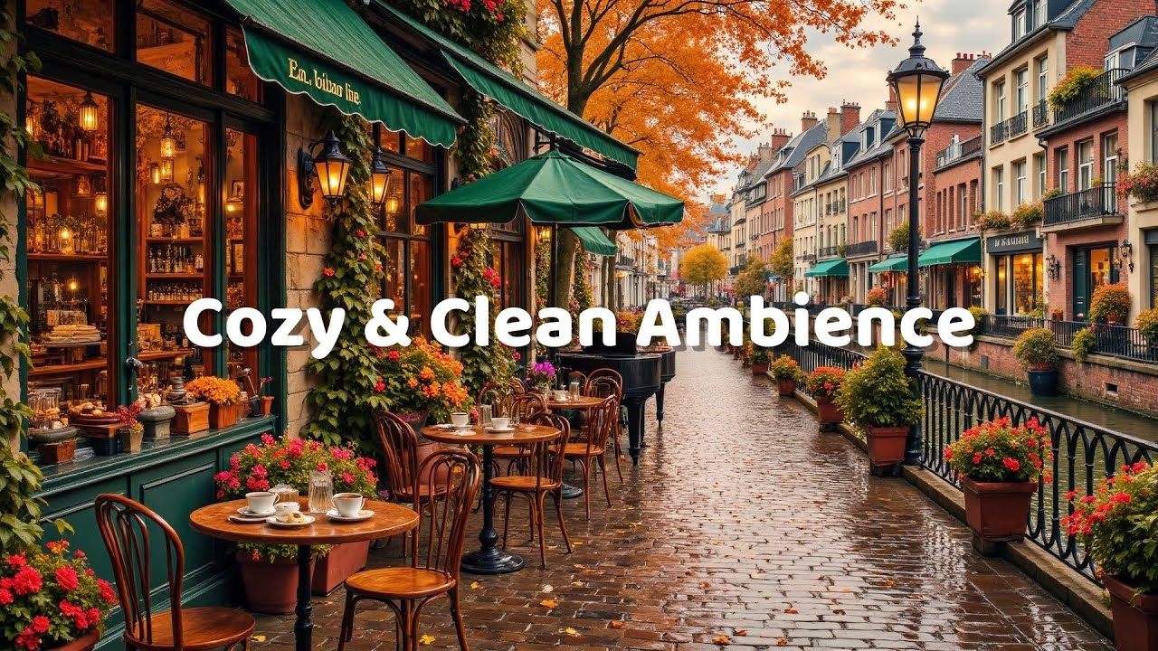 Gentle Jazz Work Café ☕ Cozy & Clean Ambience