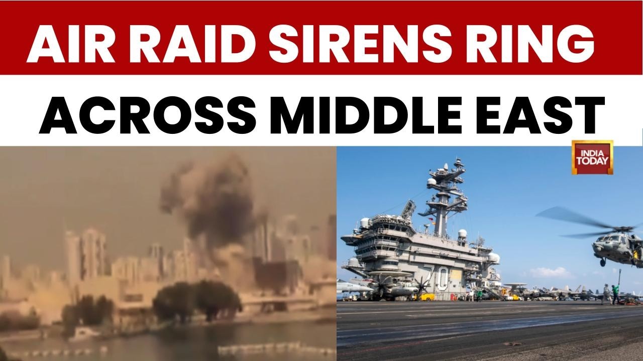 Iran Strikes US Bases in Bahrain, Kuwait, UAE: Air Raid Sirens Ring Across Gulf