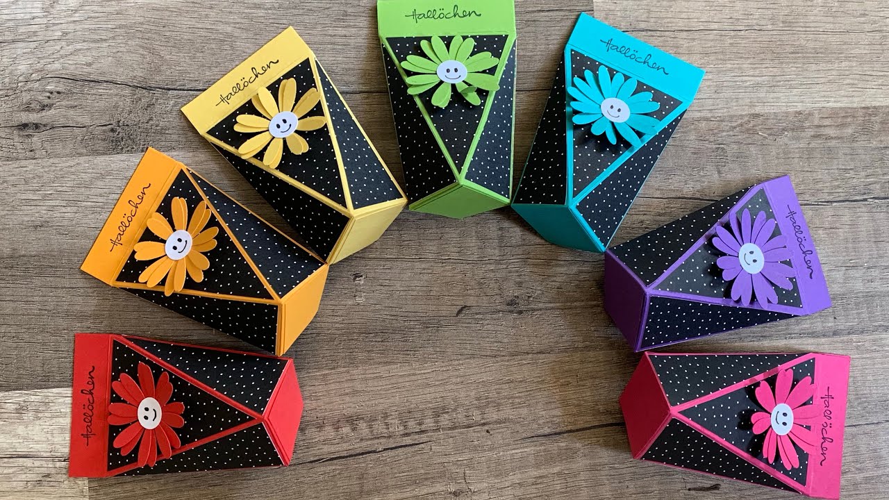 Tutorial: selbstschließende Box in 3 Größen - Stampin' Up!