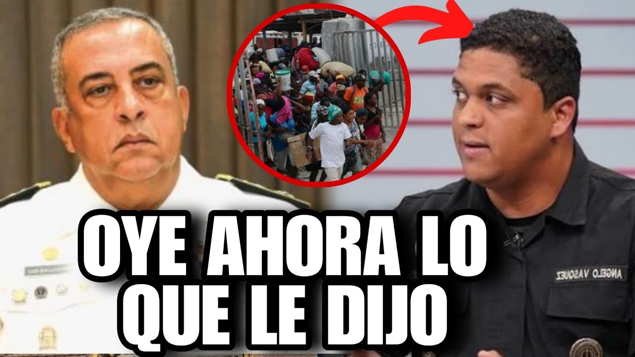 Mira Lo que le dijo el director de migración a Angelo Vázquez 
