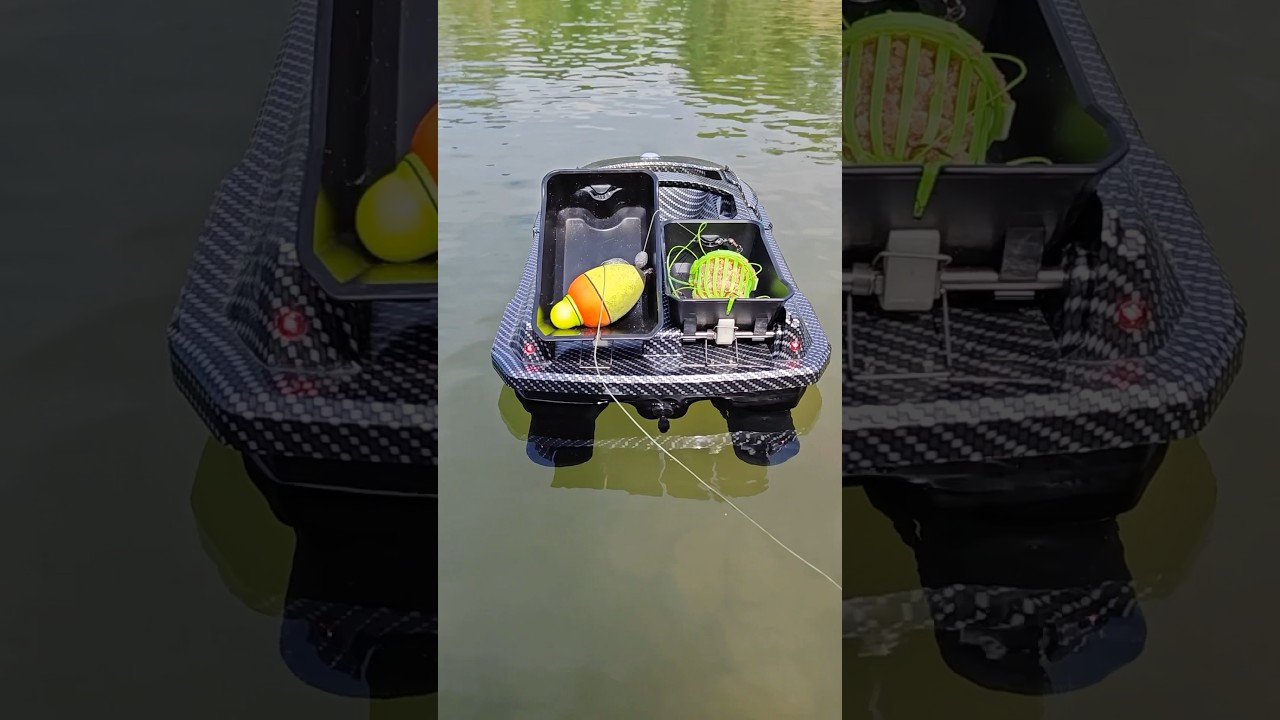 Essential for big fish fishing. #fishing #carpfishing #boatman #baitboat #fishingvideo #outdoors
