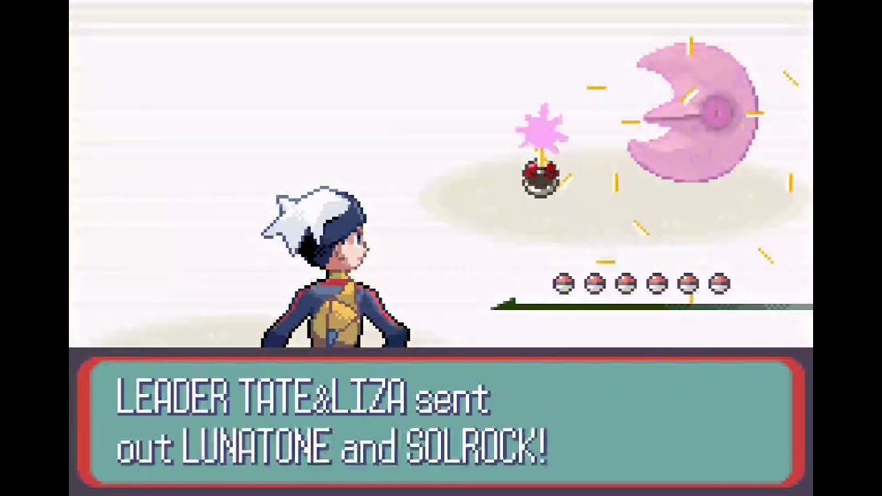 Pokemon Ruby Gym Leader Tate&Liza Battle