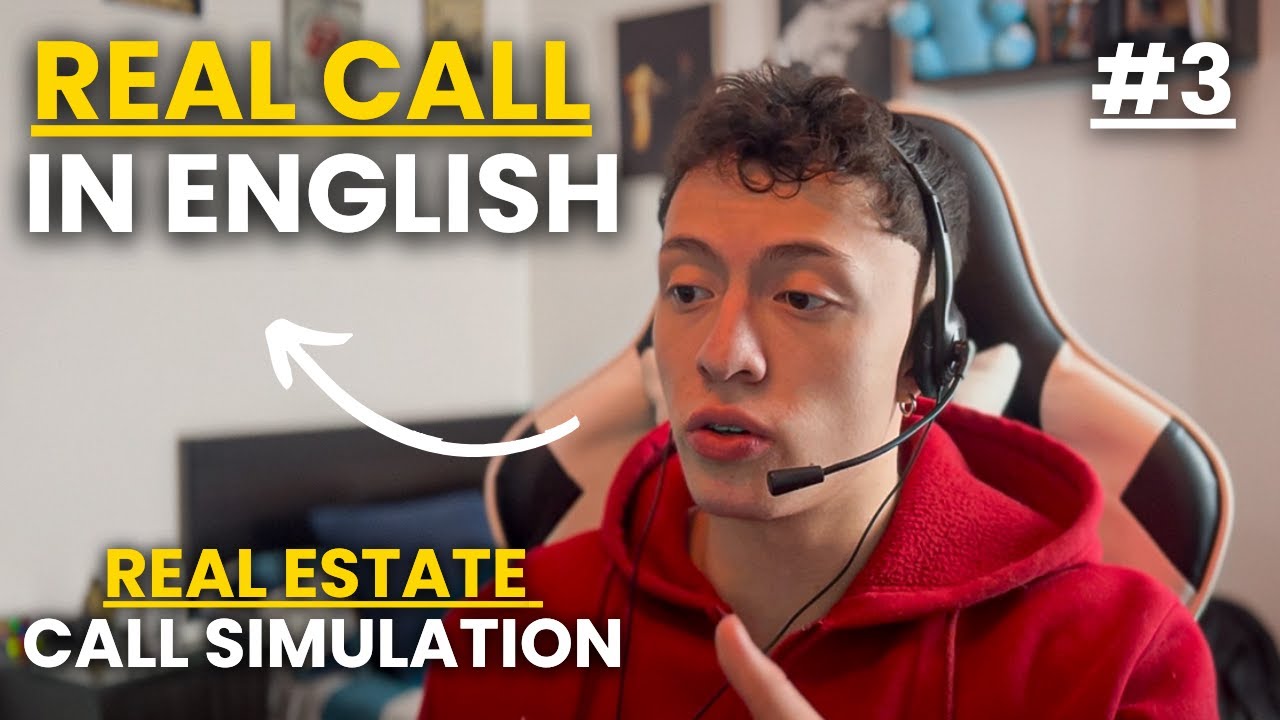 Simulación de una LLAMADA REAL en INGLES #3 | Real Estate Mock Call