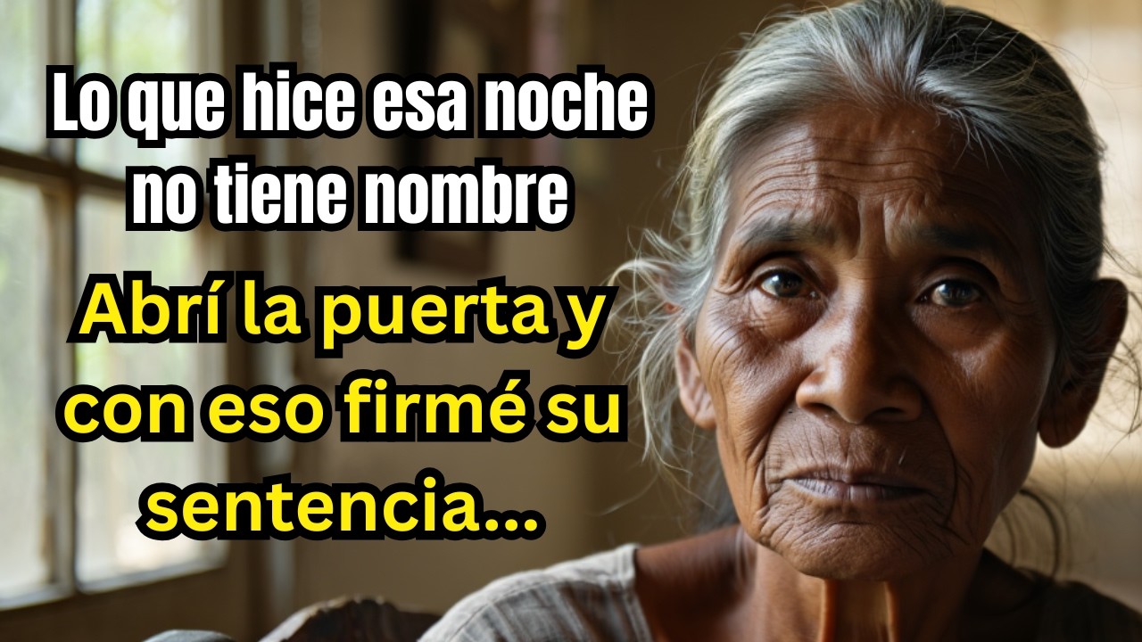 Nunca le he dicho esto a nadie antes... ahora necesito hablar.