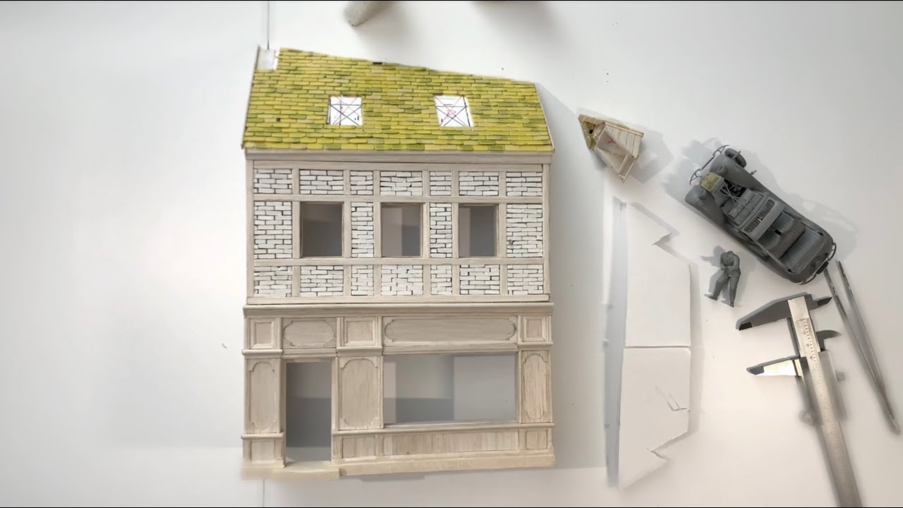1# Introduction to buildings - 1/35 Diorama Tutorial