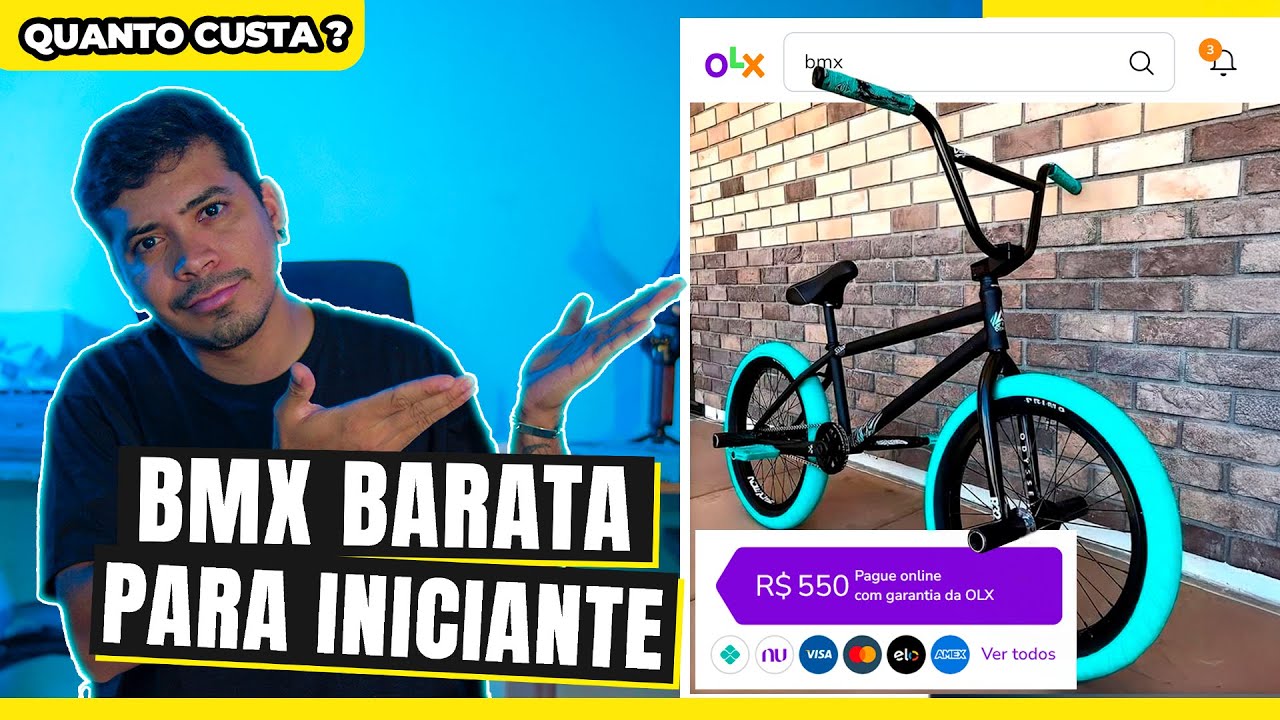 BMX BARATA PARA INICIANTES!