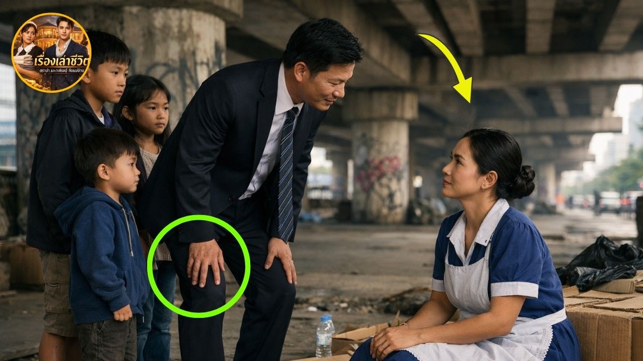 นักธุรกิจพาลูกๆ ไปด้วย… และเมื่อพบแม่บ้าน เขาก็ค้นพบความจริงที่ไม่เคยนึกฝัน