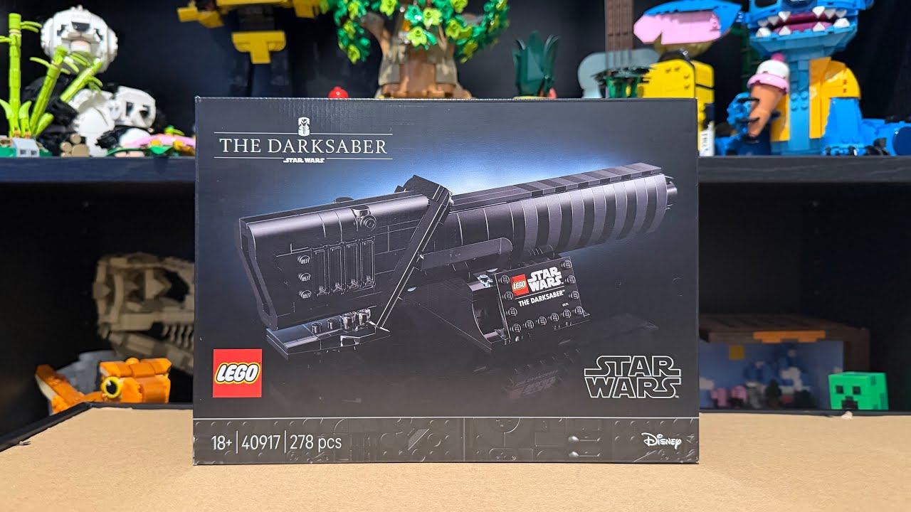Обзор набора Lego Dark Saber 40917
