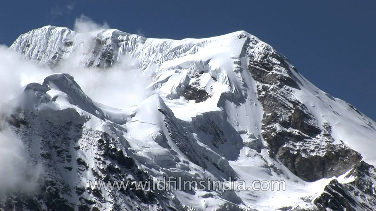 High peaks of Tibetan plateau in north Sikkim