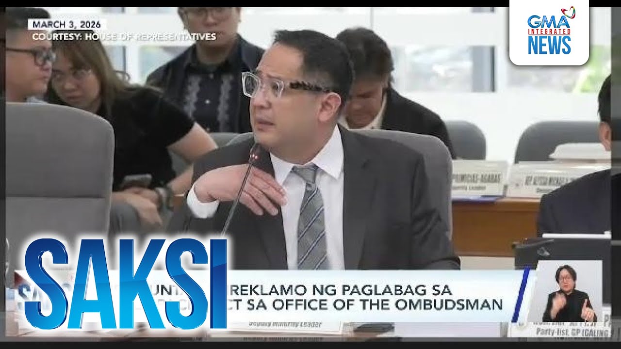 Rep. Suntay, inireklamo ng paglabag sa Safe Spaces Act sa Office of the Ombudsman | Saksi