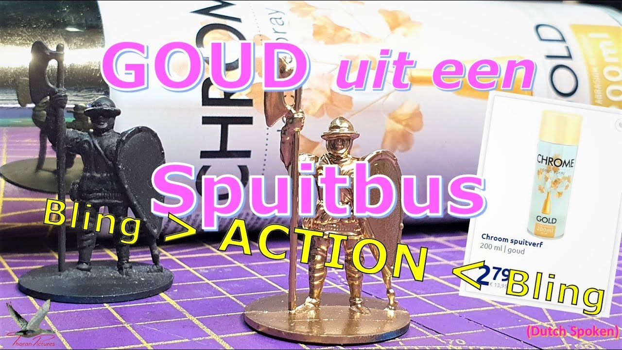 Goedkoop goud uit de ACTION Chrome Deco Spray