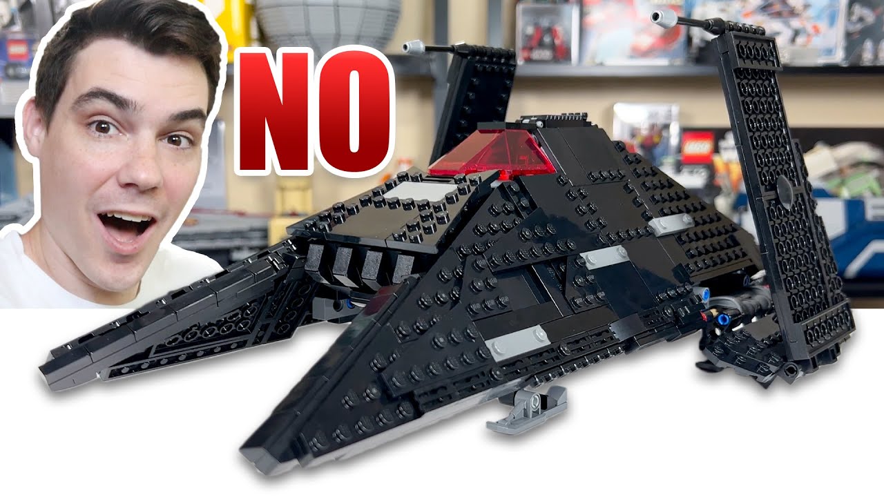 LEGO Star Wars INQUISITOR SCYTHE Custom Set Review! (Republic Bricks)