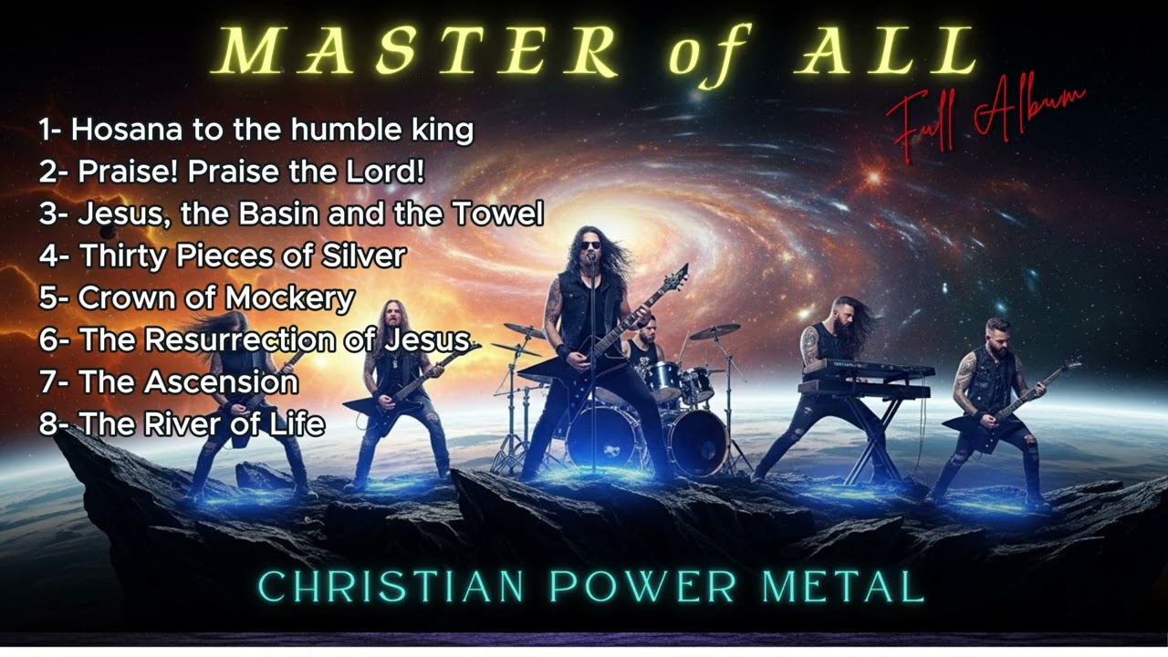 Master of All - Full Album - POWER of FAITH - Christian Power Metal / New songs released 2025