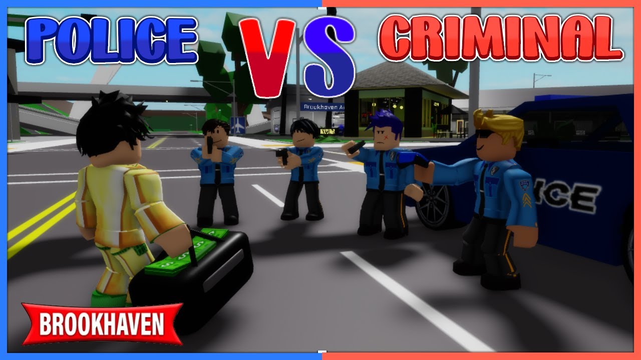 👮 POLICE vs CRIMINAL // Brookhaven RP Mini Movie // Hxyila