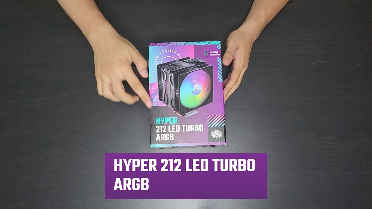 Cooler Master Hyper 212 Led Turbo ARGB Unboxing e instalaci&oacute;n Espa&ntilde;ol