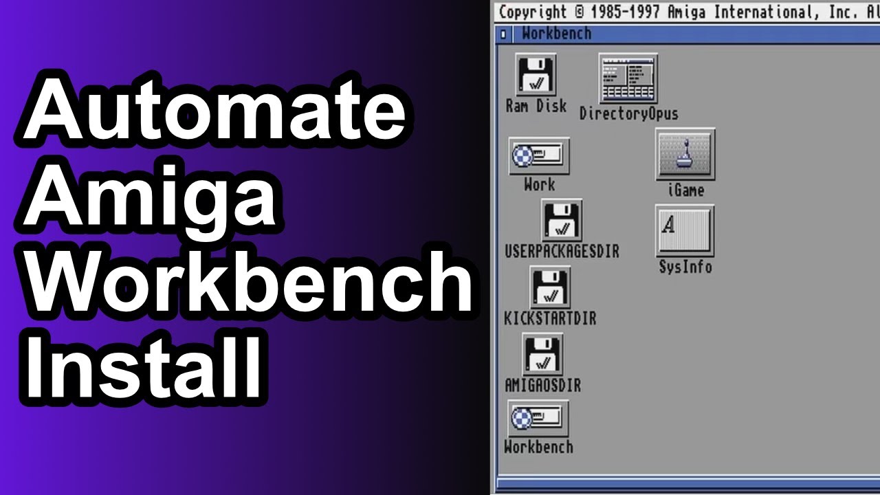 Your perfect Amiga setup with HSTWB Installer