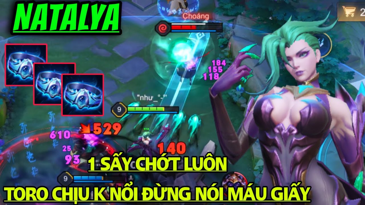 NATALYA Liên Quân || 1 Sấy Chớt Luôn Khiến TORO Cũng Bất Lực || Ngọc Đồ Mạnh Nhất