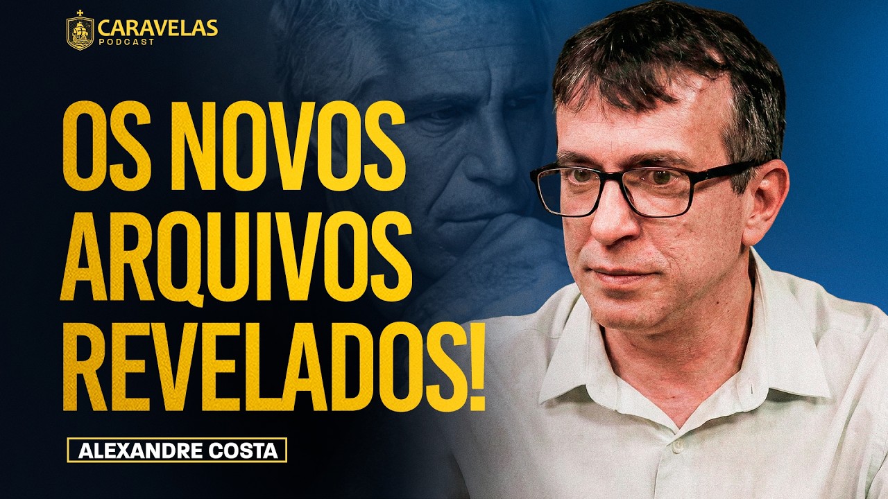 O caso EPSTEIN e o OCULTISMO da ELITE GLOBAL - Alexandre Costa - Caravelas Podcast