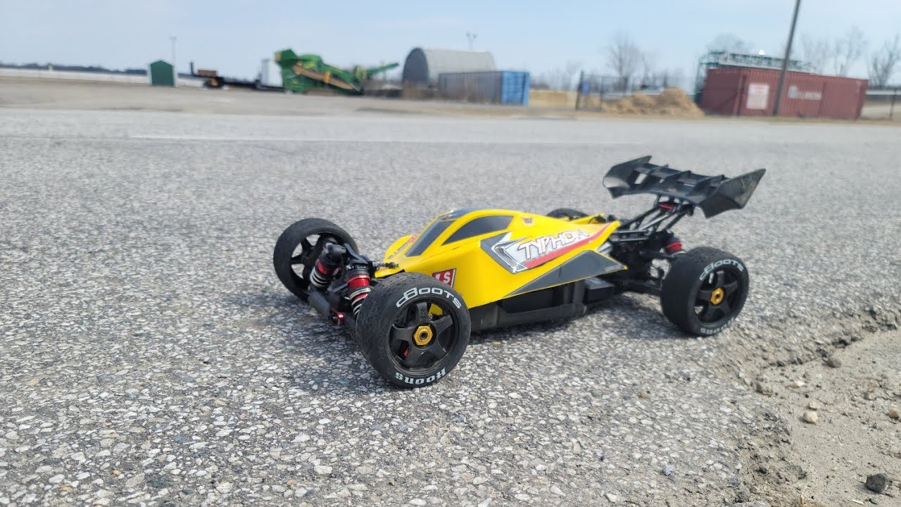 ARRMA STRETCHED TYPHON 6S SPEED RUN PASS ON DRAG SETUP