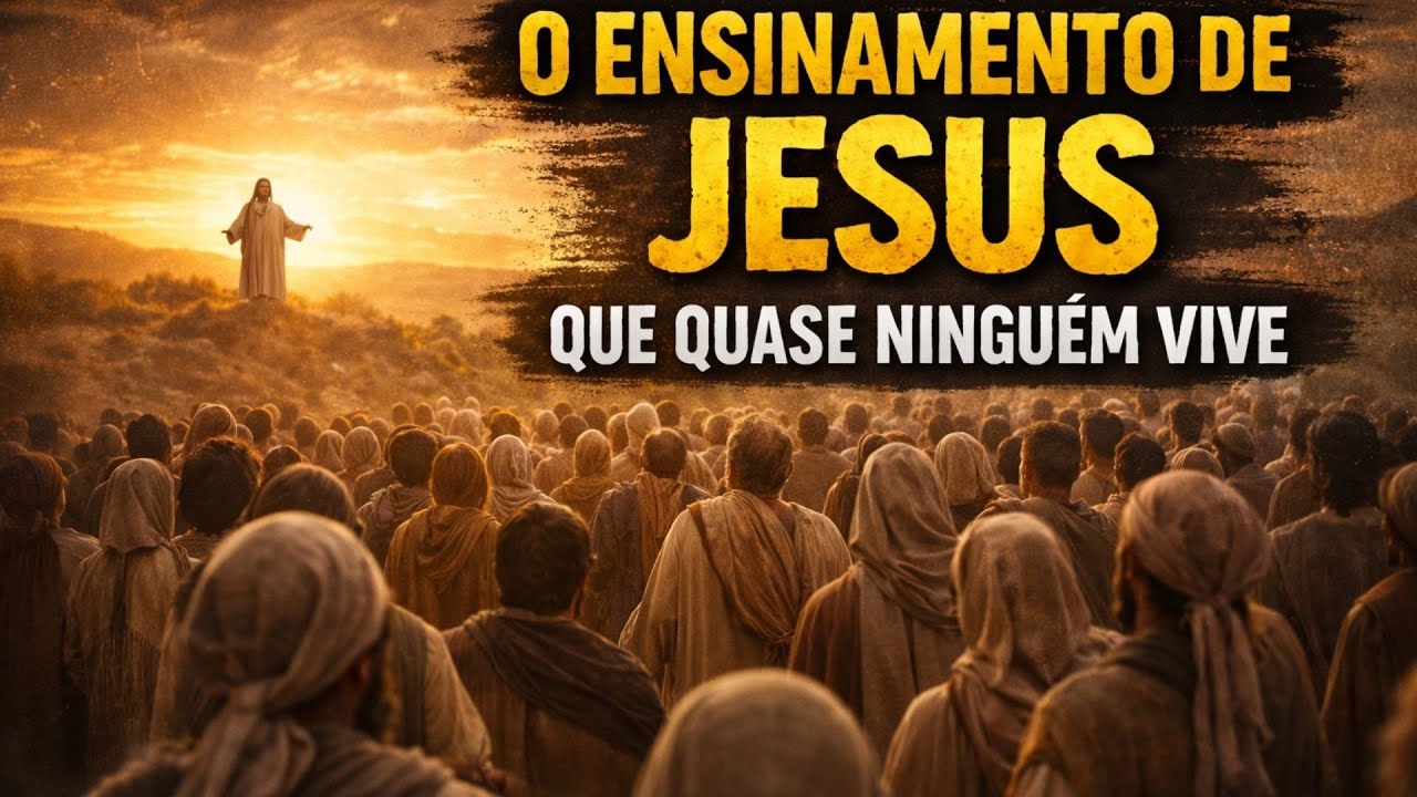 O ENSINAMENTO DE JESUS QUE QUASE NINGUEM VIVE....