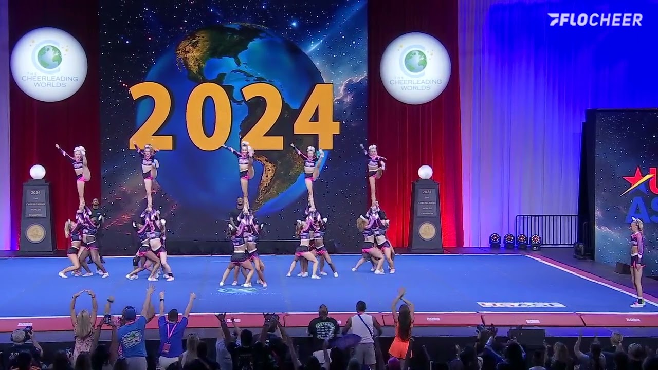 The Stingray Allstars Neon - Finals [2024 The Cheerleading Worlds] WITH SOUND
