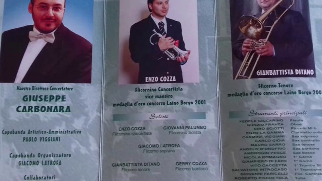 Gran concerto bandistico Città di Noicattaro - Don Pasquale