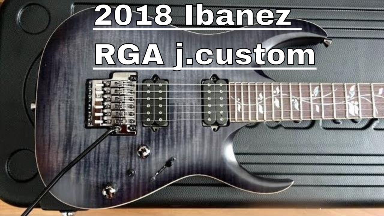 Ibanez RGA8420-BTF j.custom Demo 2018 - The best RGA of all time?